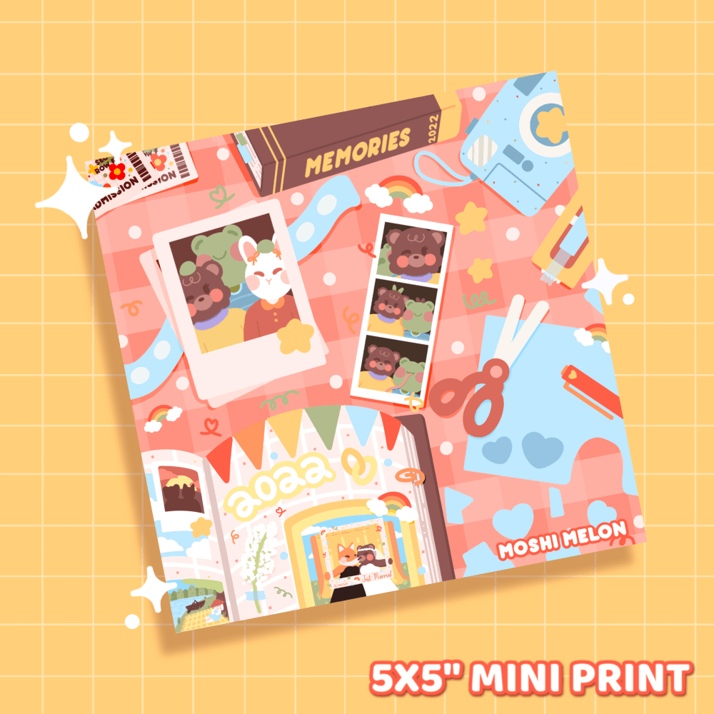 Memories Mini Print - Moshi Melon