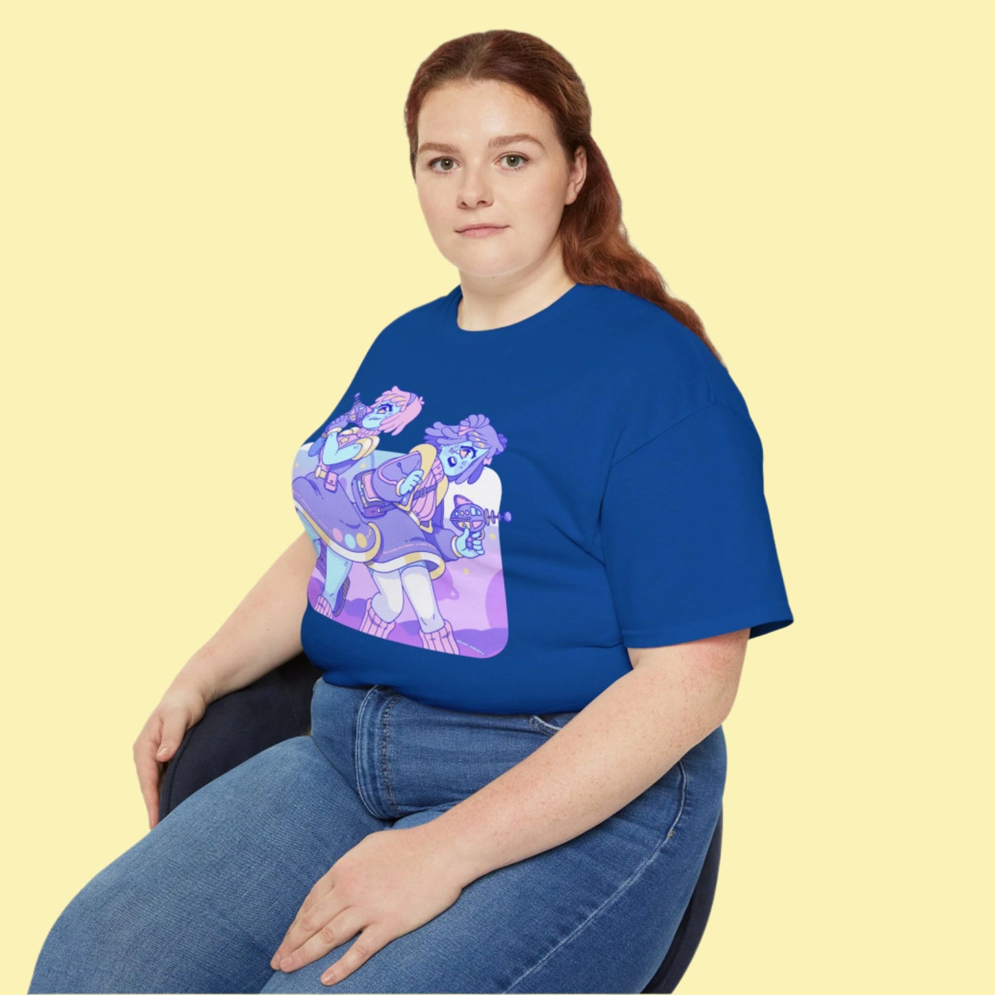 Space Crew Pinup Tee