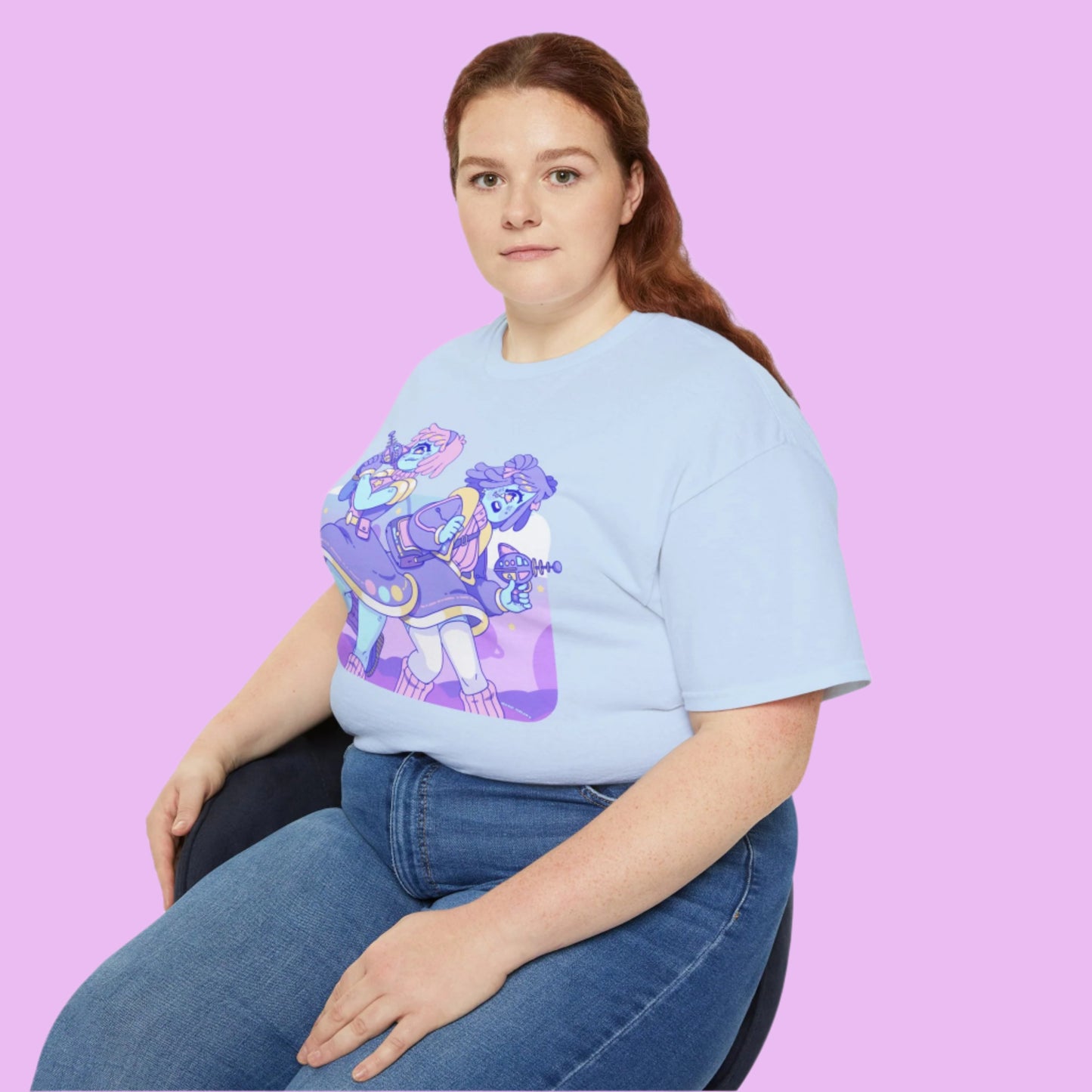 Space Crew Pinup Tee