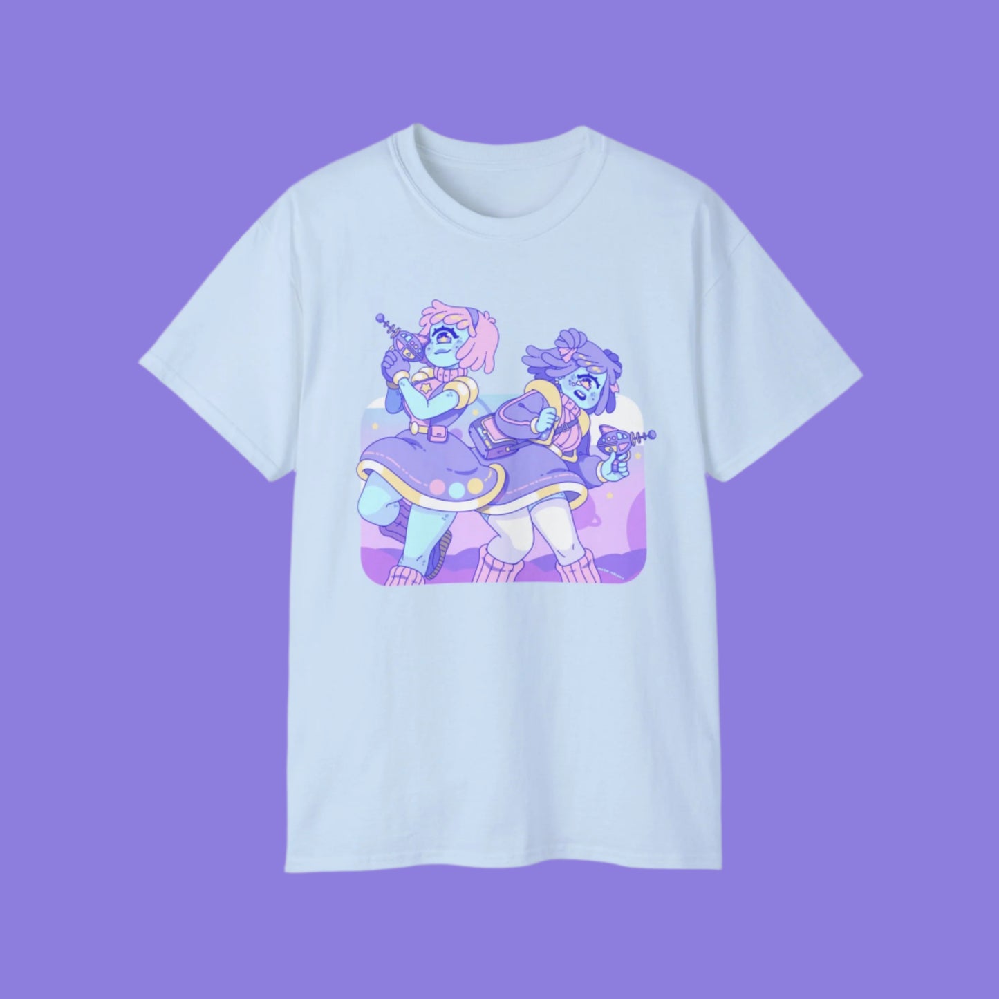 Space Crew Pinup Tee