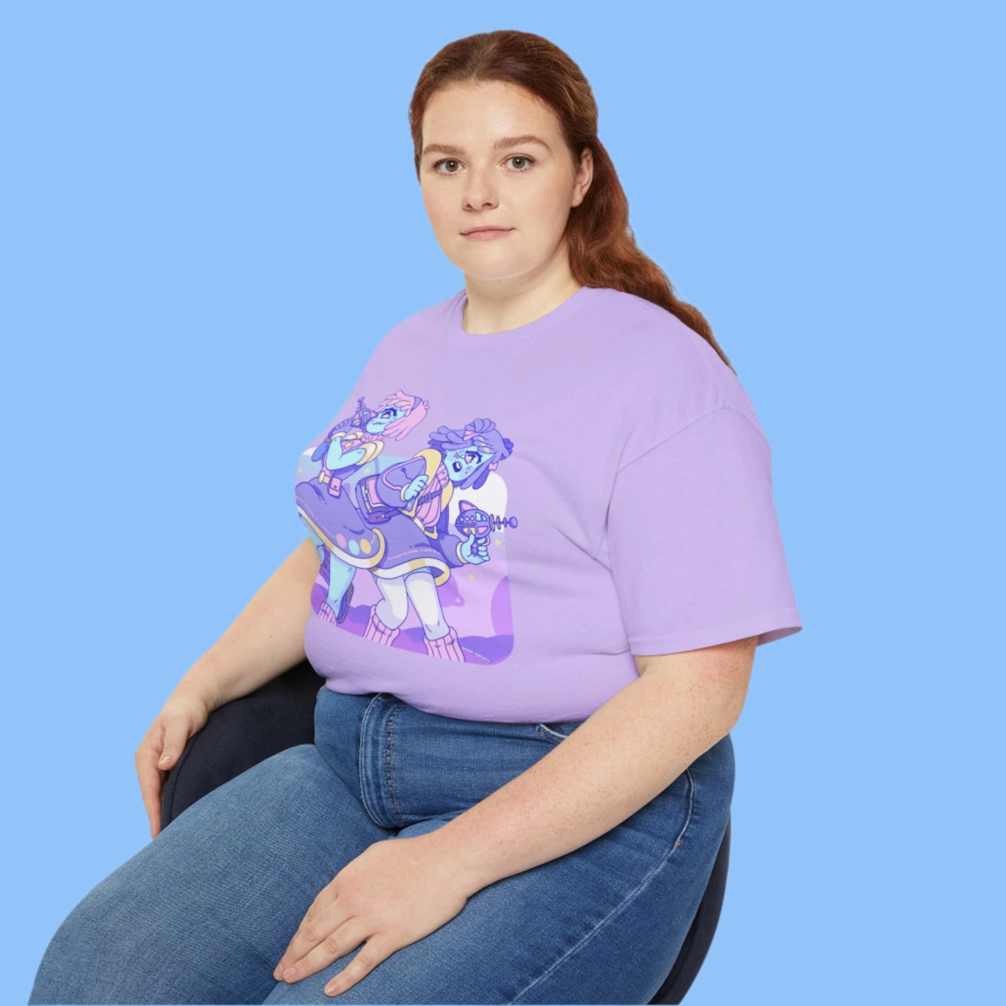 Space Crew Pinup Tee