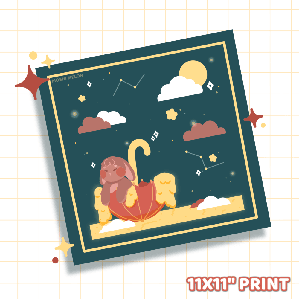 SunBun Print - Moshi Melon