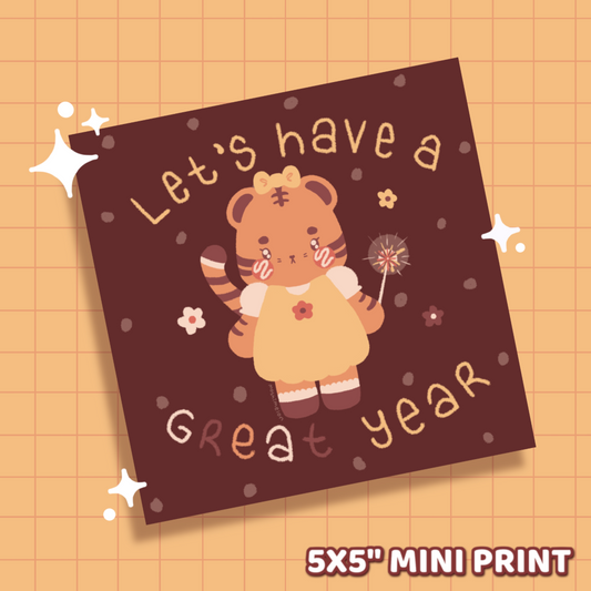 Great Year Mini Print