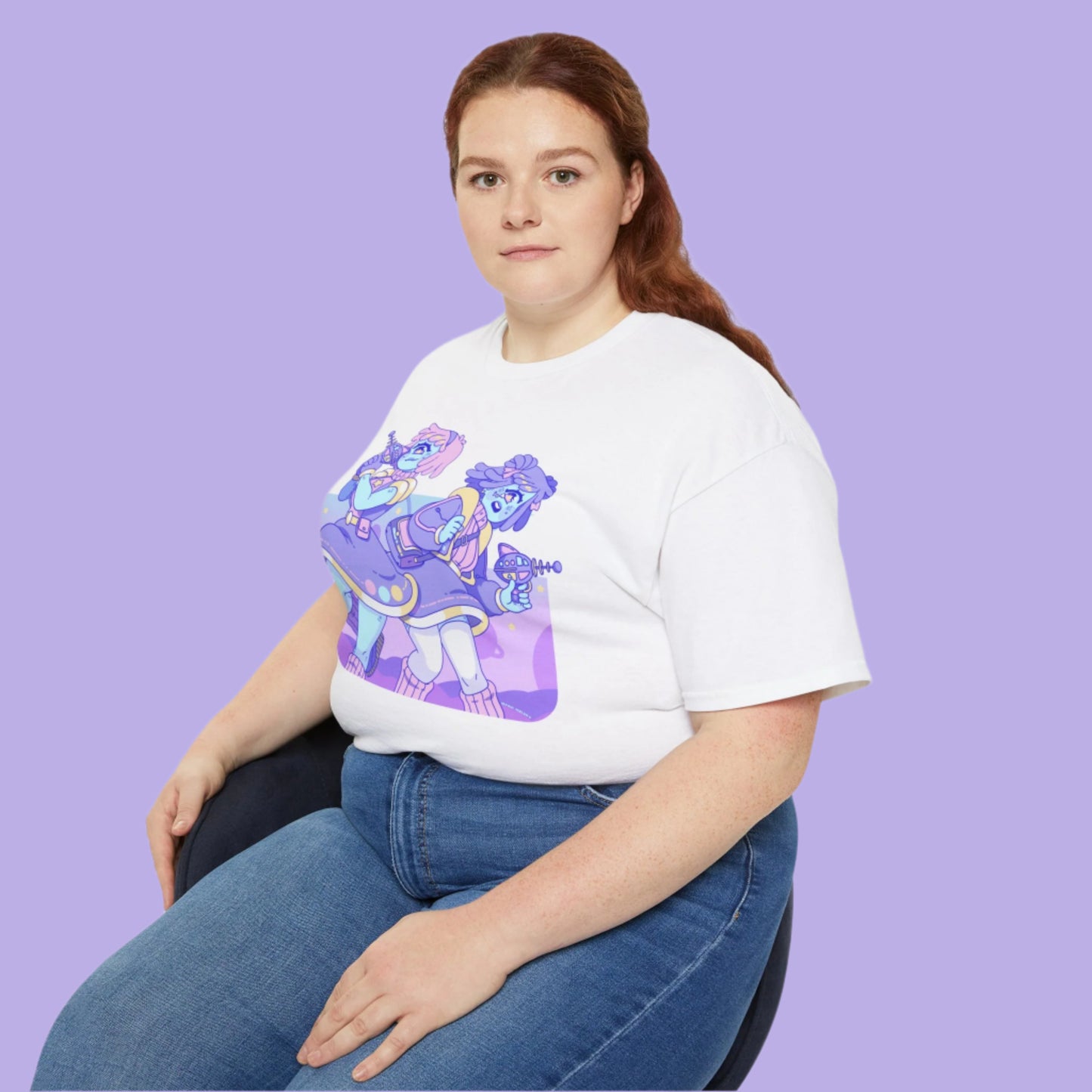 Space Crew Pinup Tee