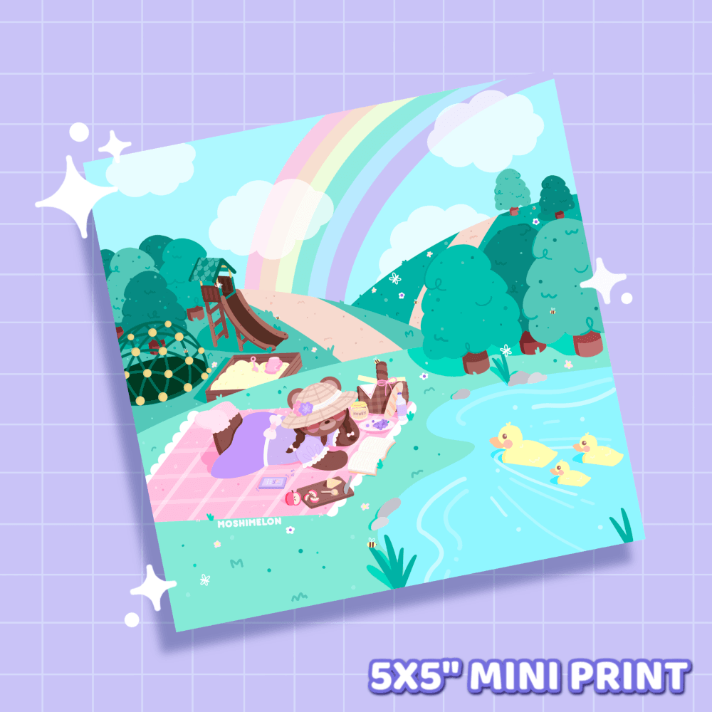 Lovely Day Print - Moshi Melon