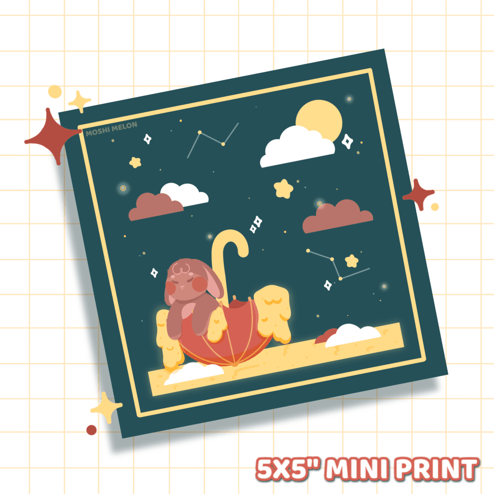 SunBun Print - Moshi Melon