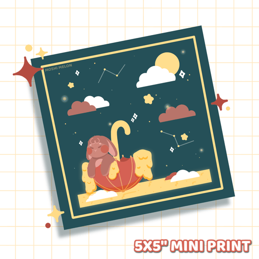 SunBun Print - Moshi Melon