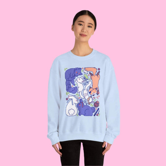 Danmei Animals Crewneck Sweatshirt - Moshi Melon