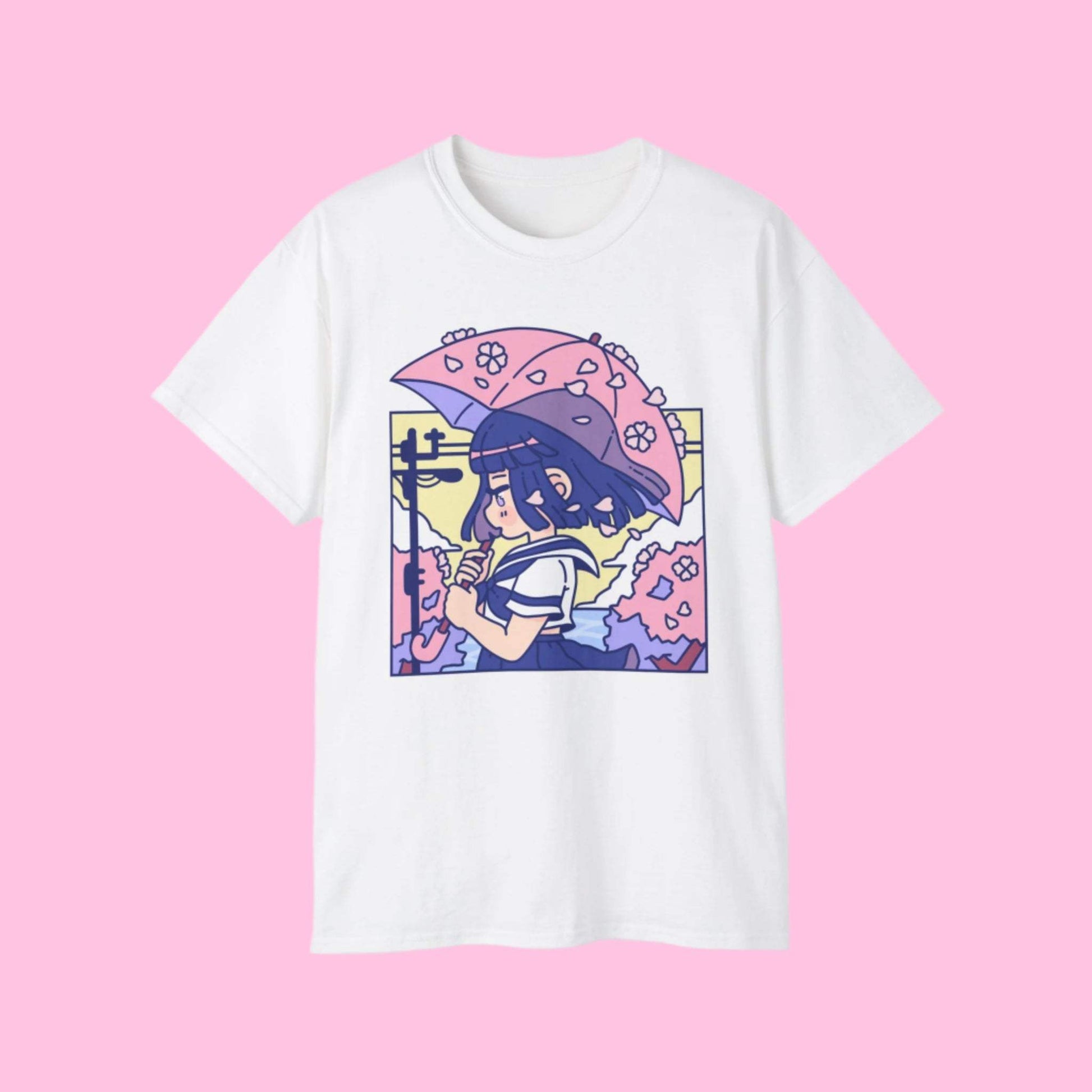 Cherry Blossoms Tee - Unisex - Moshi Melon