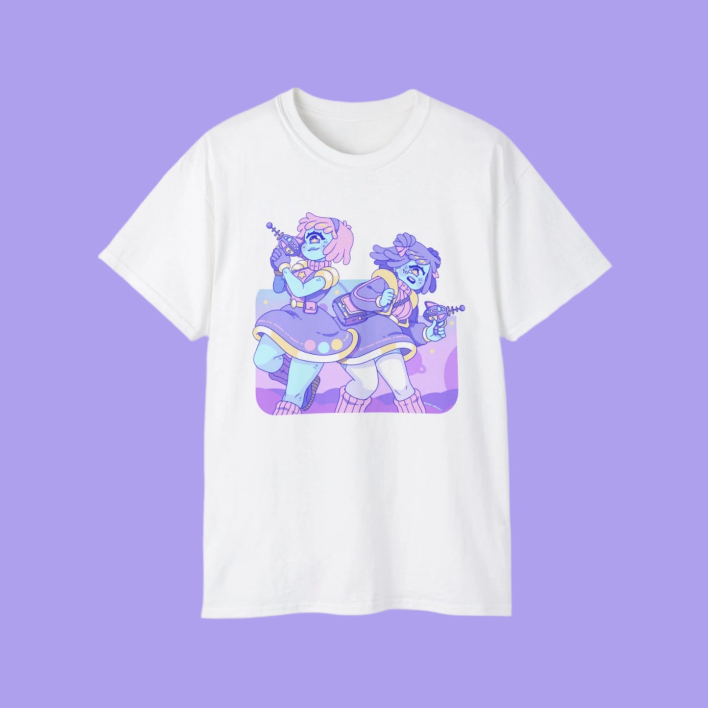 Space Crew Pinup Tee