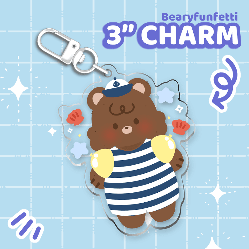 Beach Friends Charms - Moshi Melon