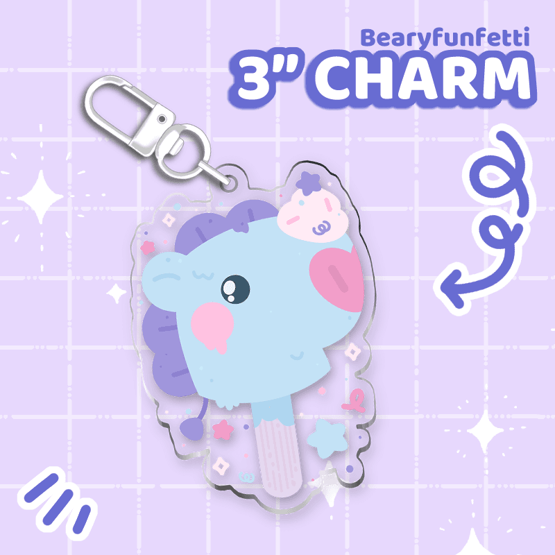 BT21 KPopsicle Charm Set - Moshi Melon