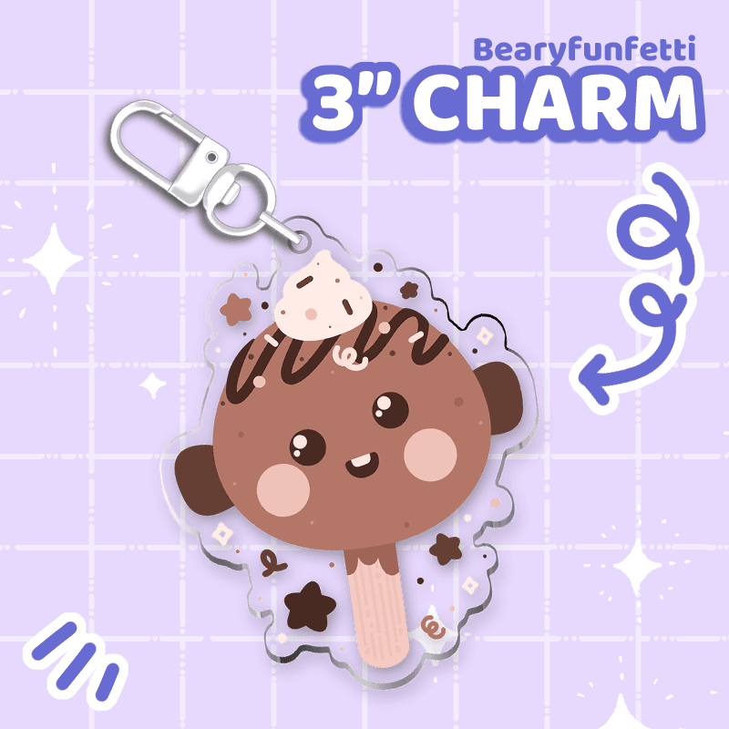 BT21 KPopsicle Charm Set - Moshi Melon