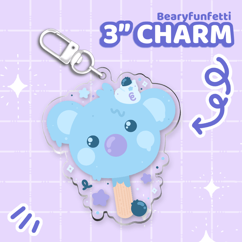 BT21 KPopsicle Charm Set - Moshi Melon