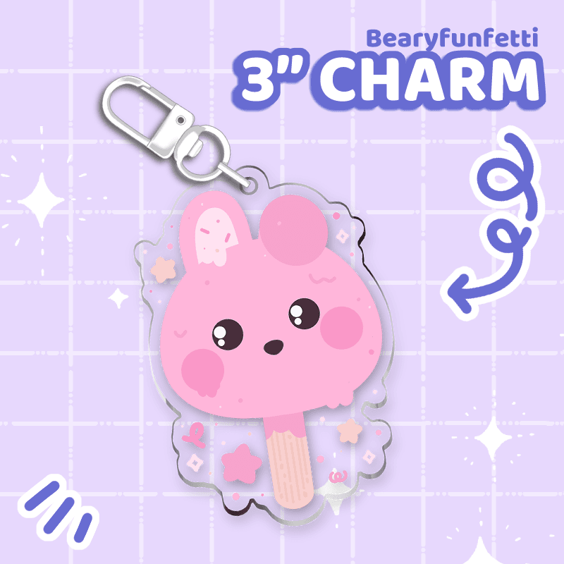 BT21 KPopsicle Charm Set - Moshi Melon