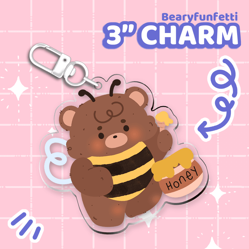 Bear Friends Charm Set - Moshi Melon