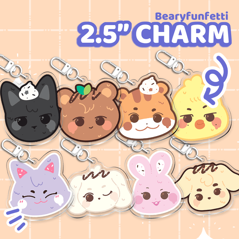 Aniteez Charm Set - Moshi Melon