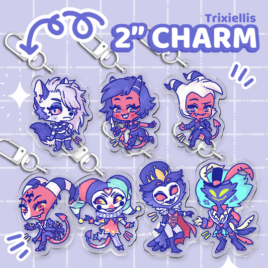 Helluva Boss Charm Set - Moshi Melon