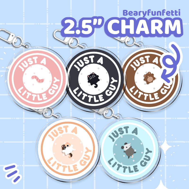Lil Guys Charm Set - Moshi Melon