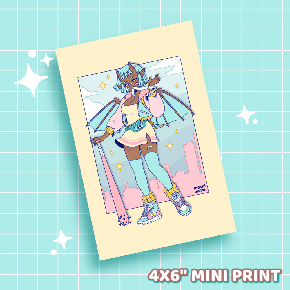 Temper Tantrum Mini Print - Moshi Melon