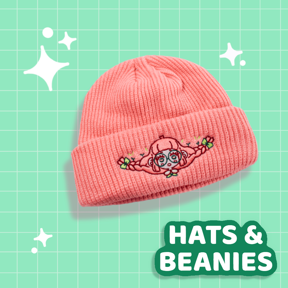 Peach Girl Beanie - Moshi Melon