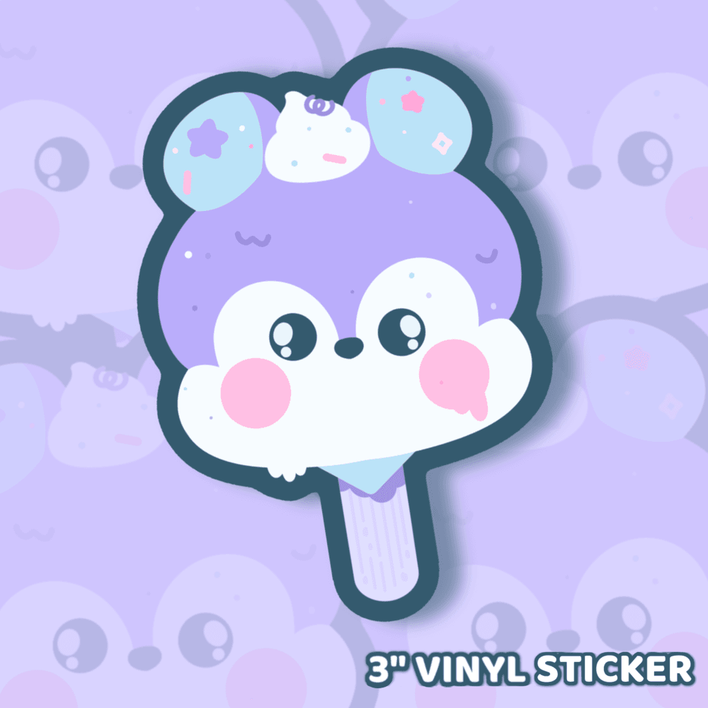 Unwrapped MangMelon Sticker - Moshi Melon