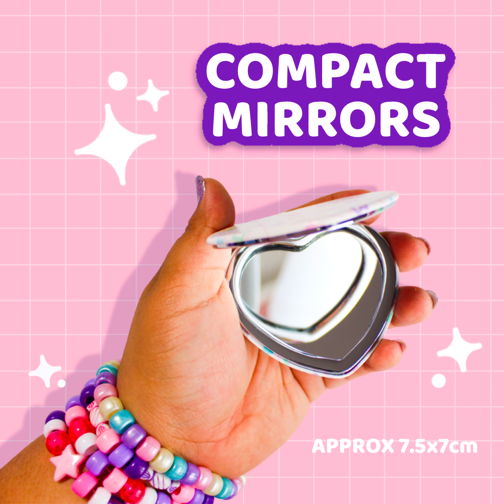 Deadly Confetti Compact Mirror