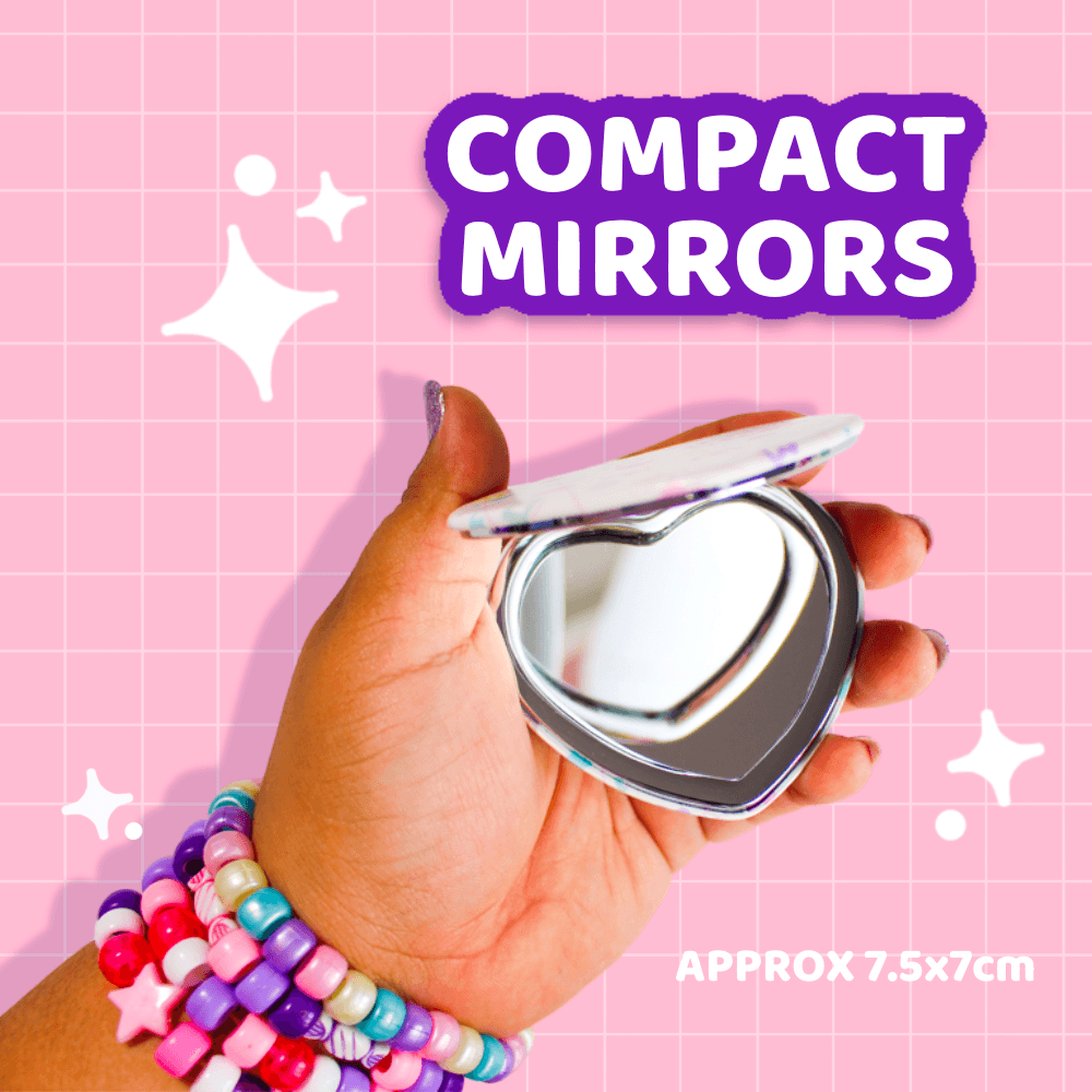 Deadly Confetti Compact Mirror - Moshi Melon