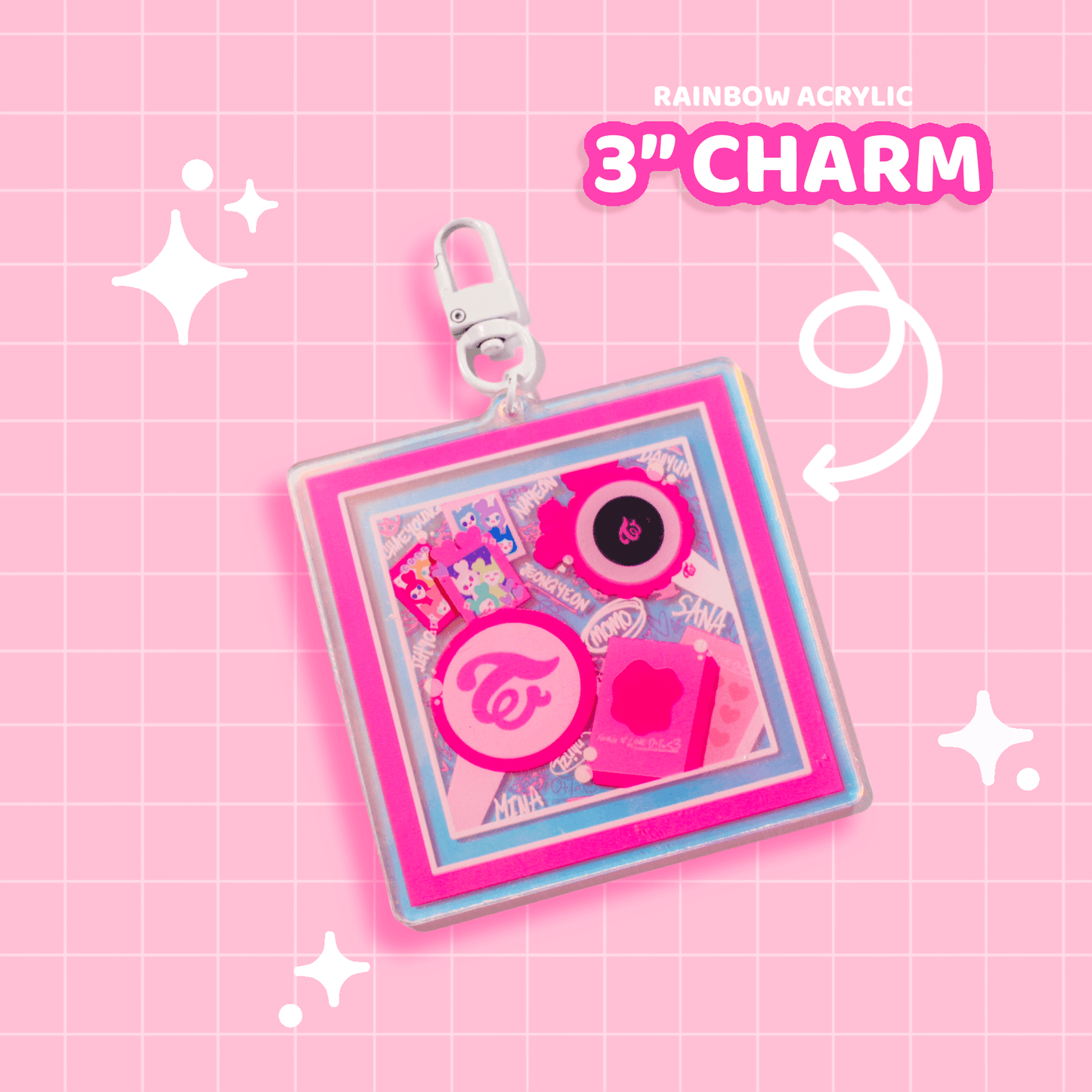 Large Twice Charm - Moshi Melon
