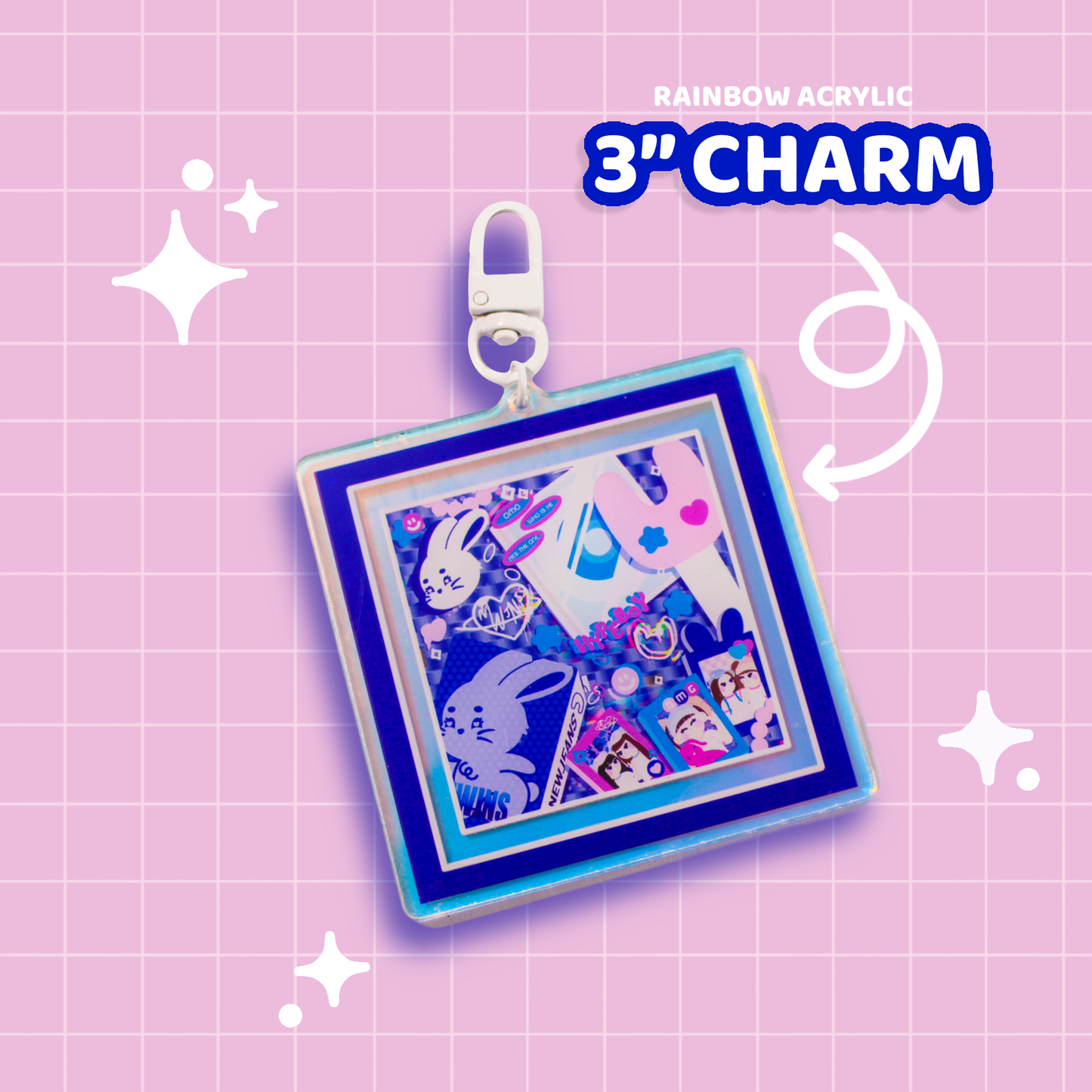 Large NewJeans Charm