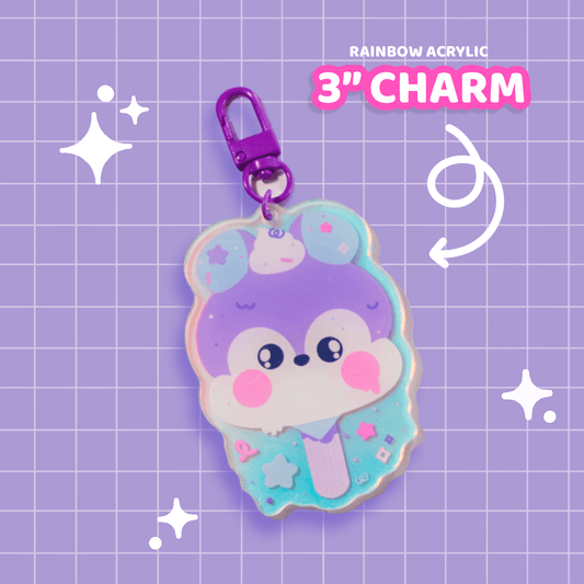 Unmasked Mang KPOPsicle Charm - Moshi Melon