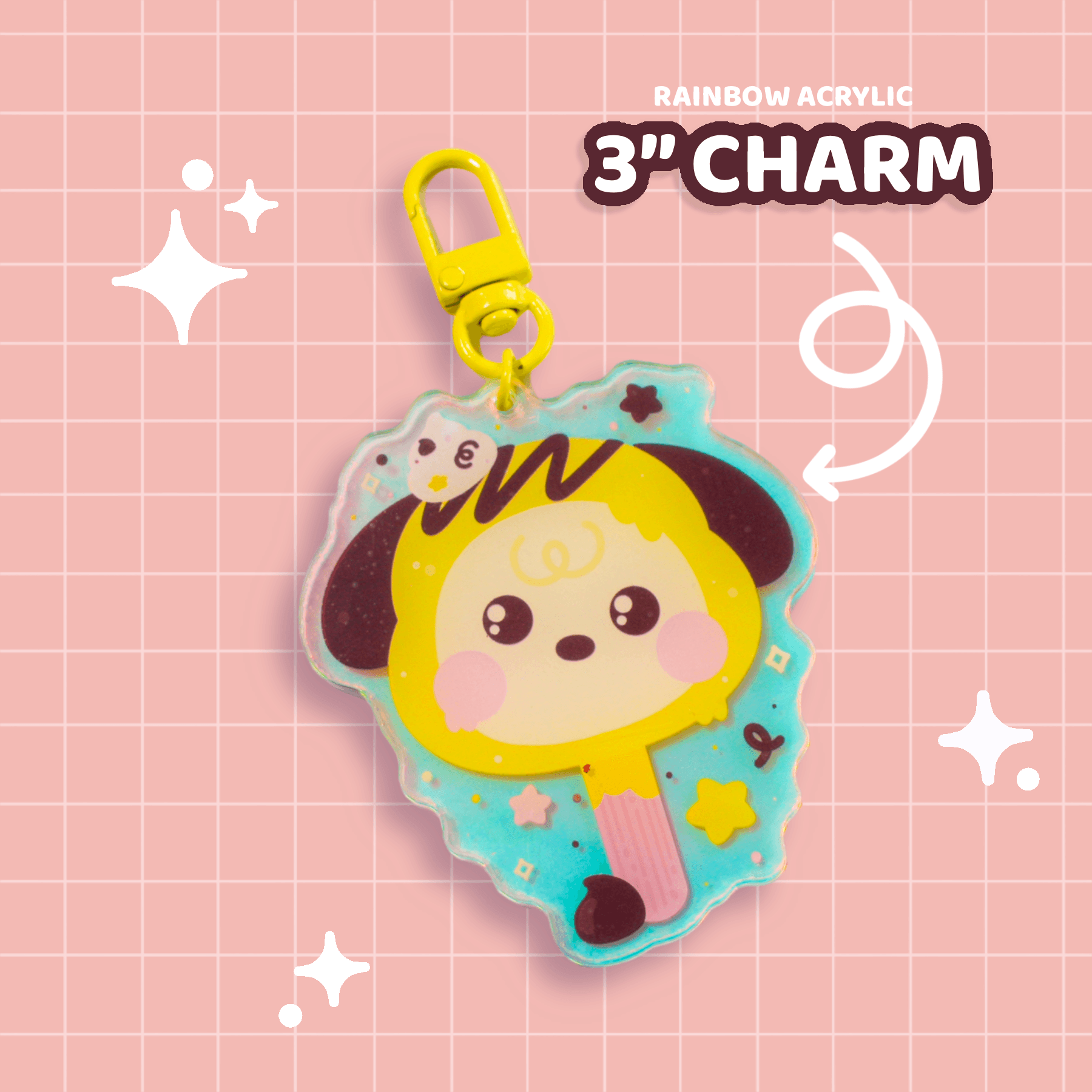 Chimmy KPOPsicle Charm - Moshi Melon
