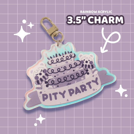Pity Party Charm - Moshi Melon