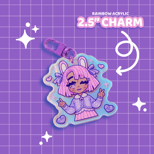 Cheri Bust Charm - Moshi Melon