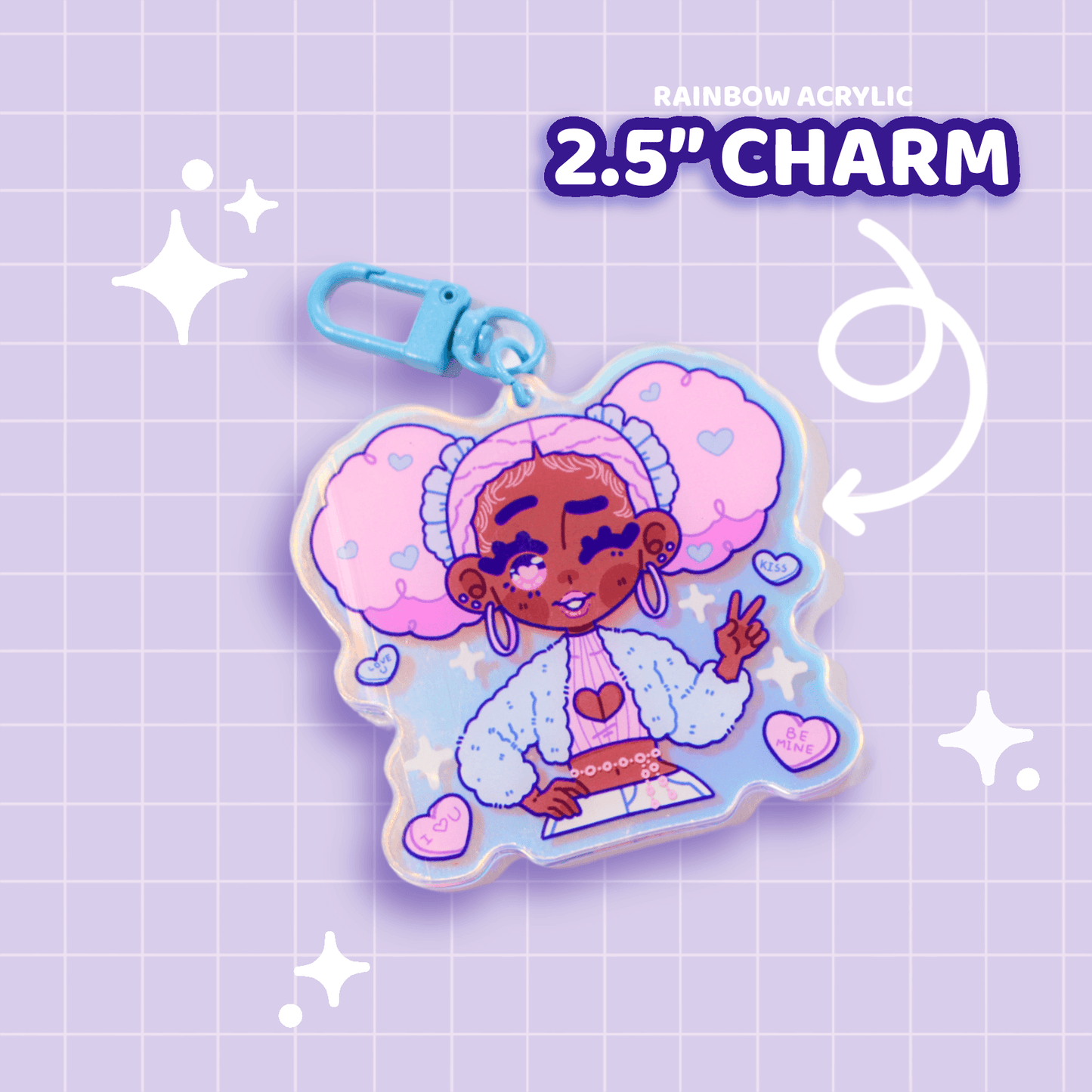 Maya Bust Charm - Moshi Melon