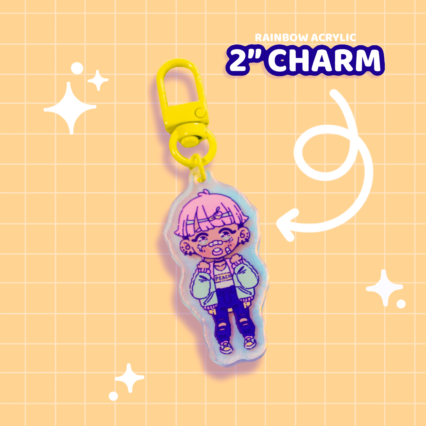 Tiny Aiden Charm - Moshi Melon