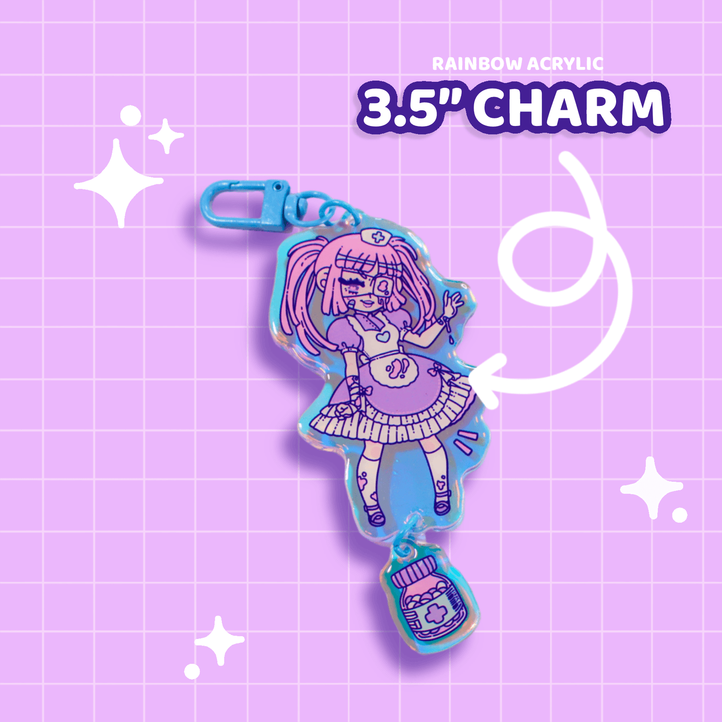 Medicinal Nurse Charm - Moshi Melon