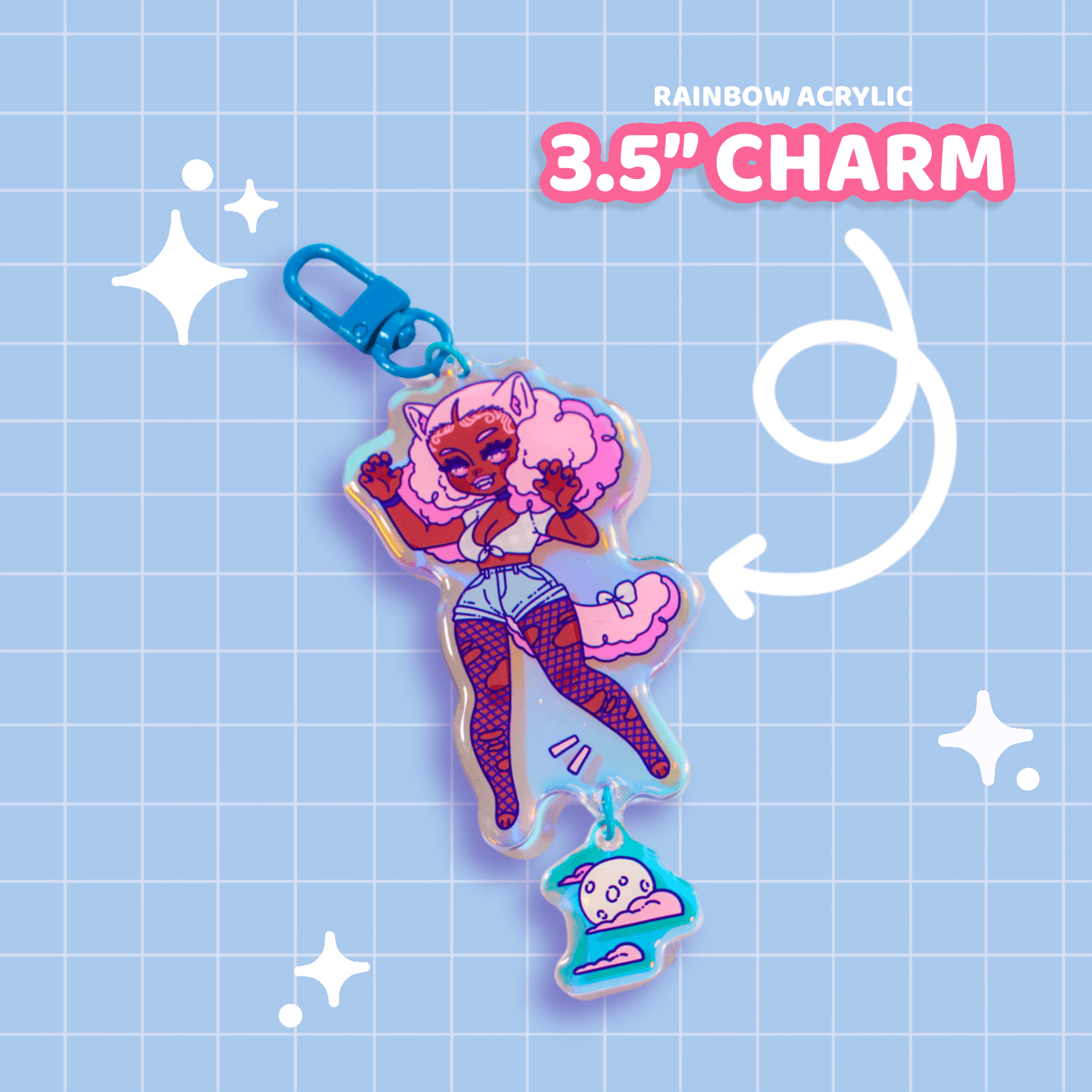 Werewolf Maya Charm - Moshi Melon