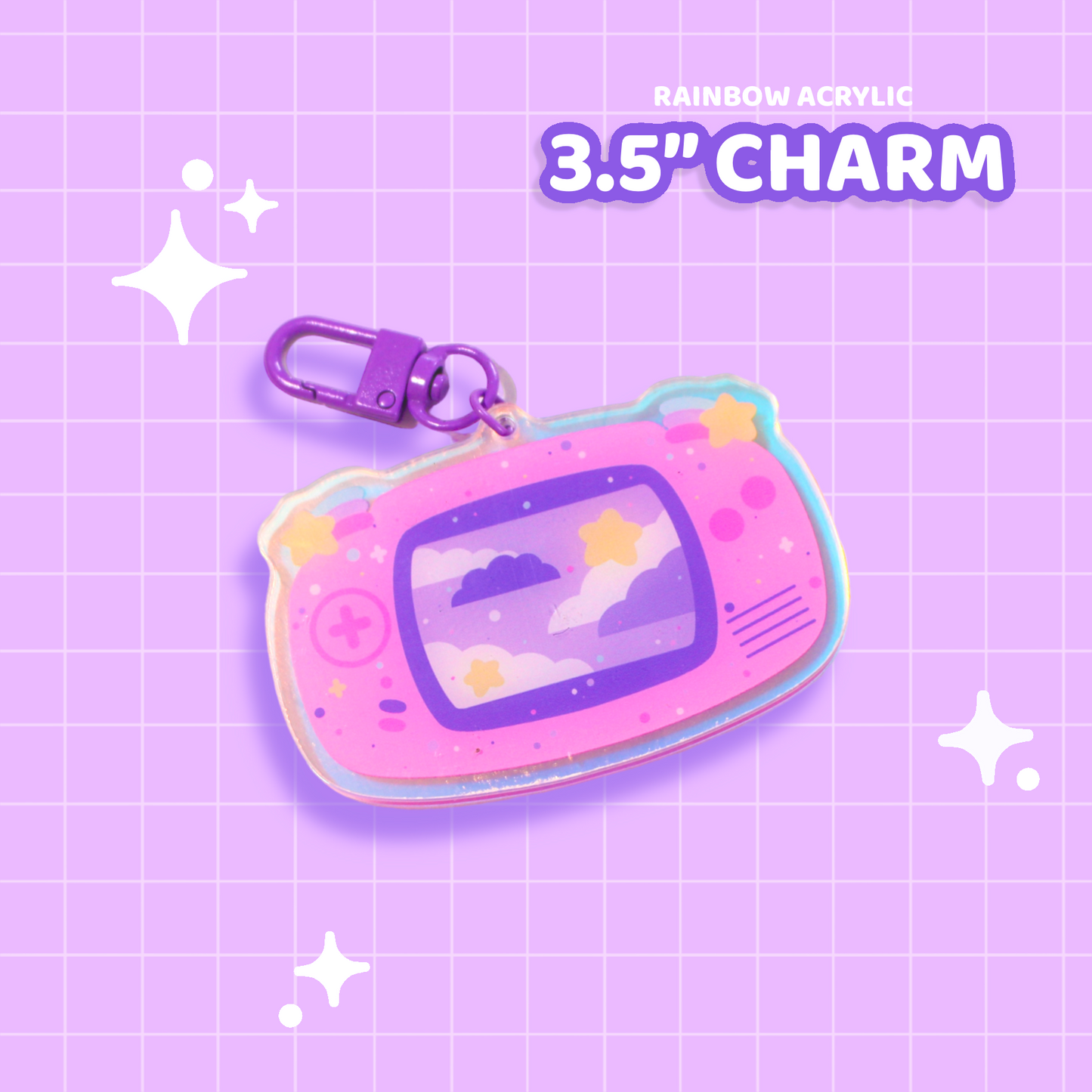 Pastel GamerBoy Advanced Charm