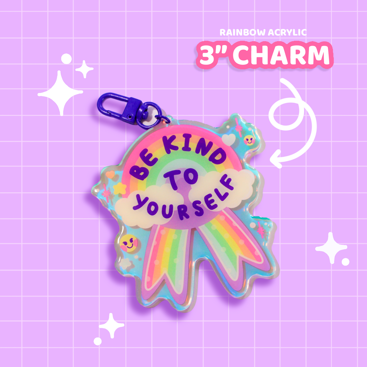 Be Kind Ribbon Charm