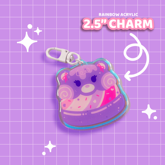 Beary Funfetti Charm - Moshi Melon