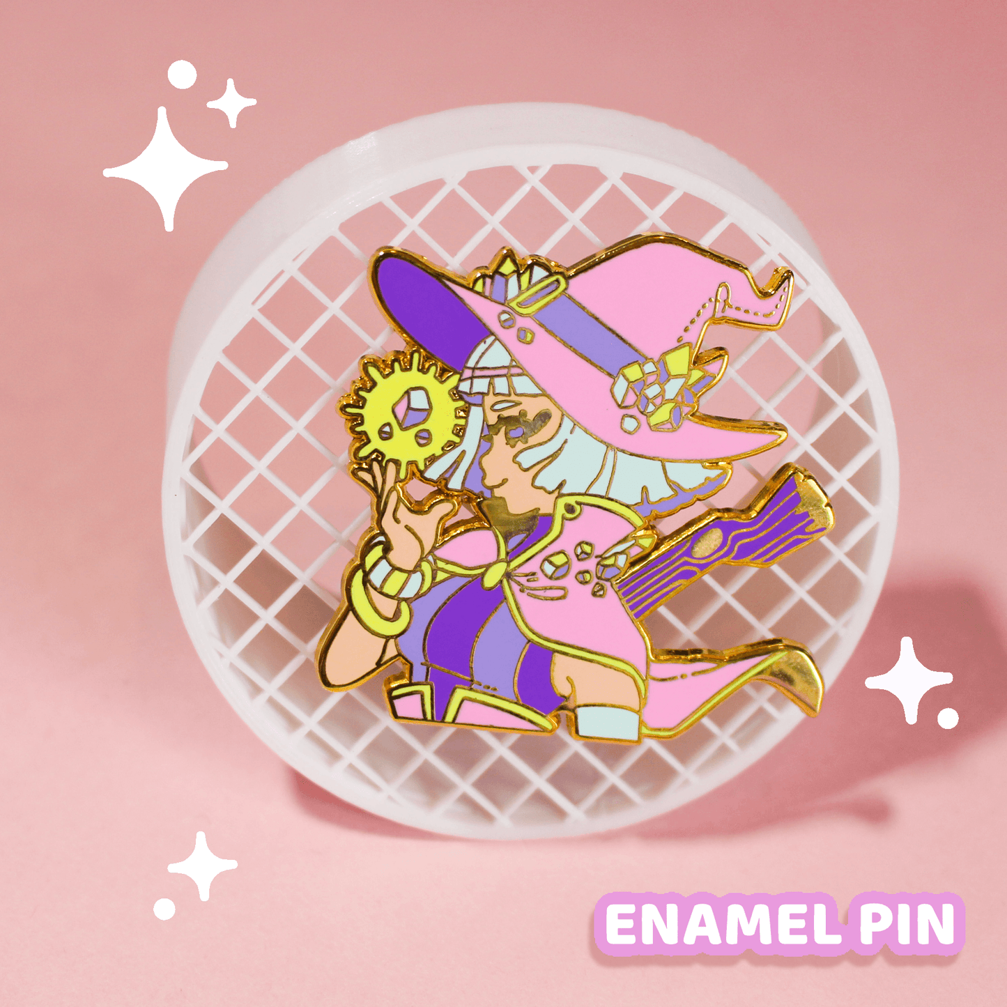 Gemstone Pin - Moshi Melon