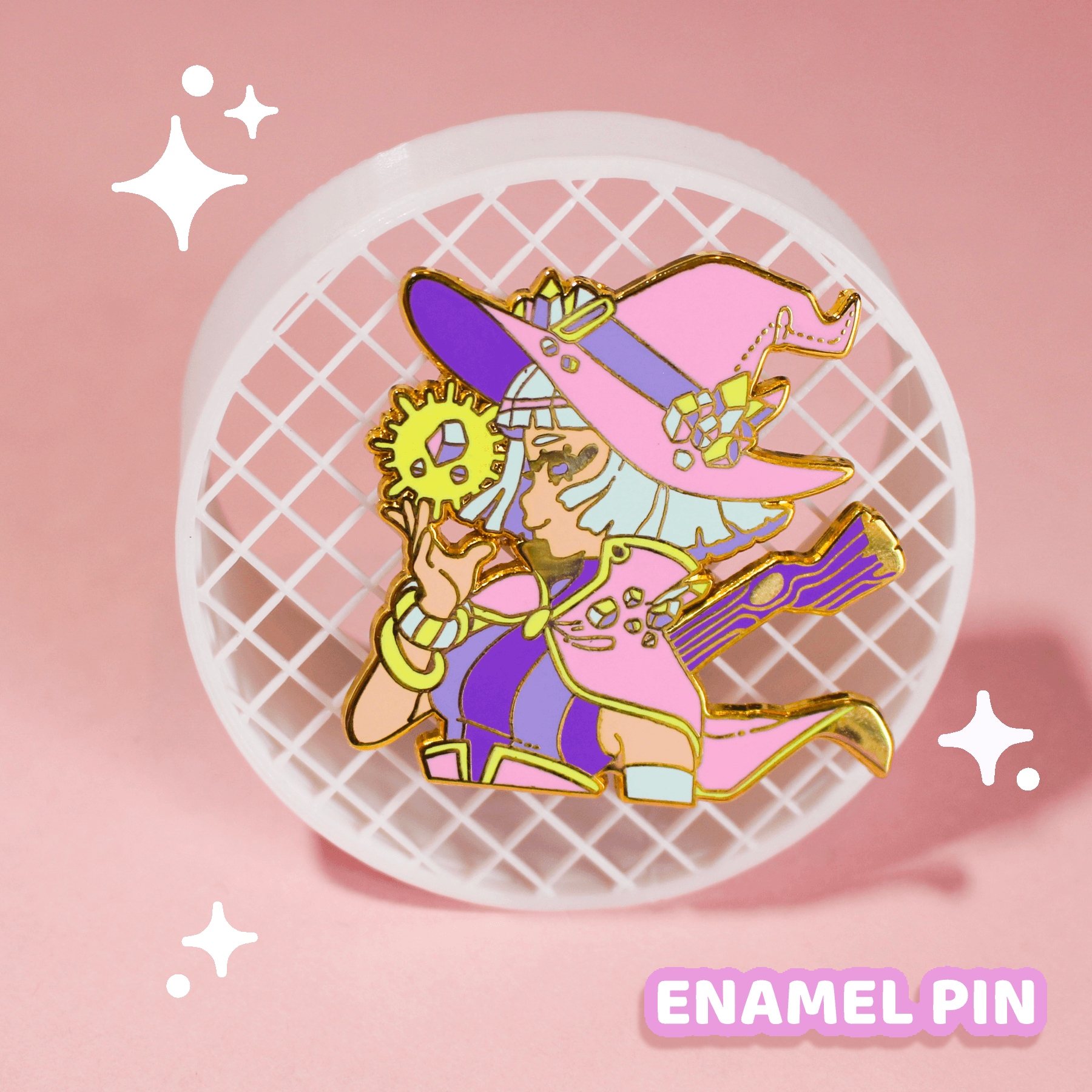 Gemstone Pin - Moshi Melon