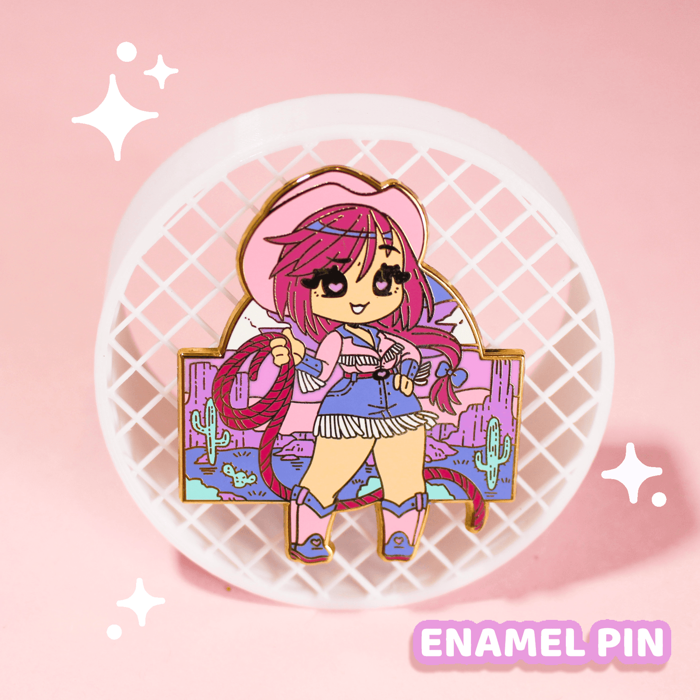Cowgirl Pin - Moshi Melon