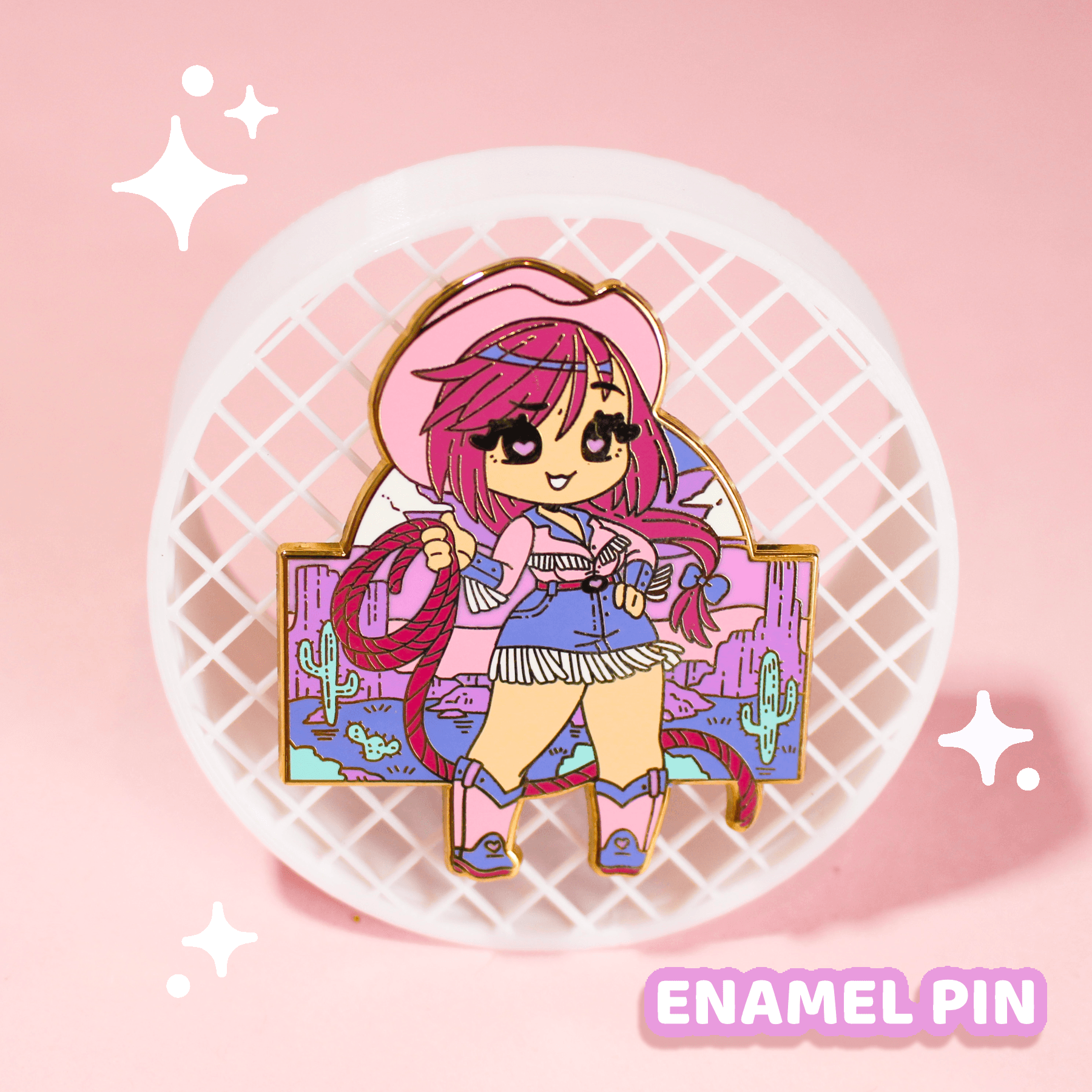 Cowgirl Pin - Moshi Melon
