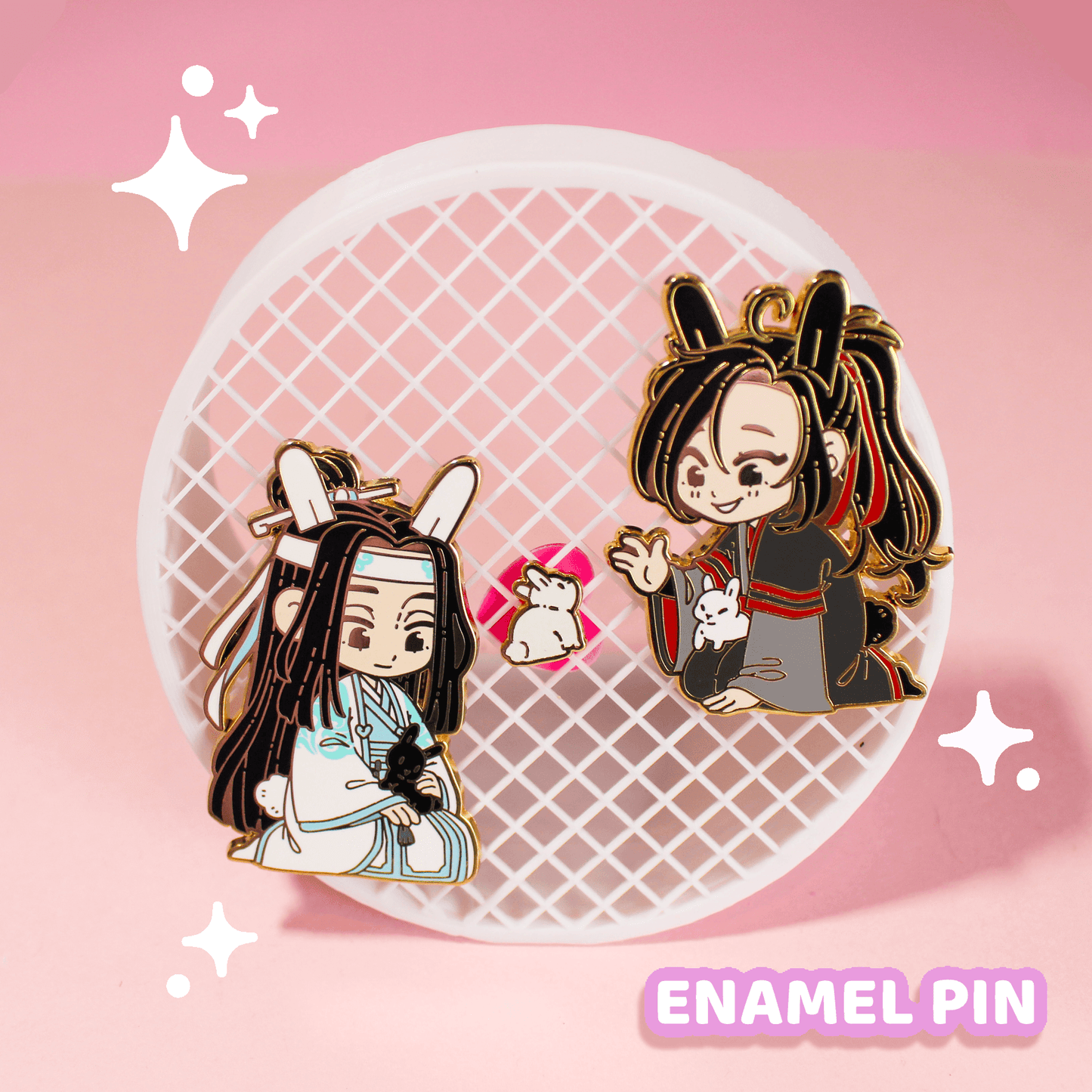 Field of Bunnies Pin Set - Moshi Melon