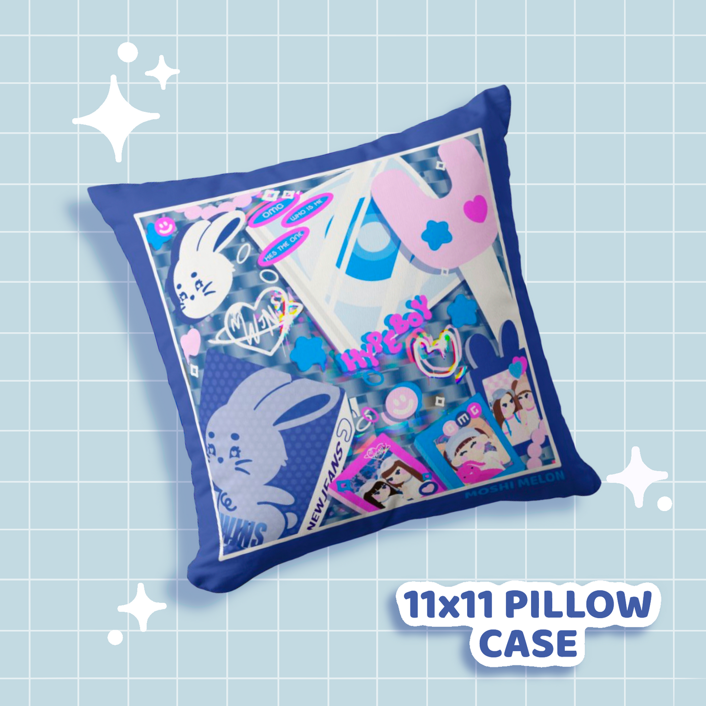 Bunnies NEWJEANS Pillow