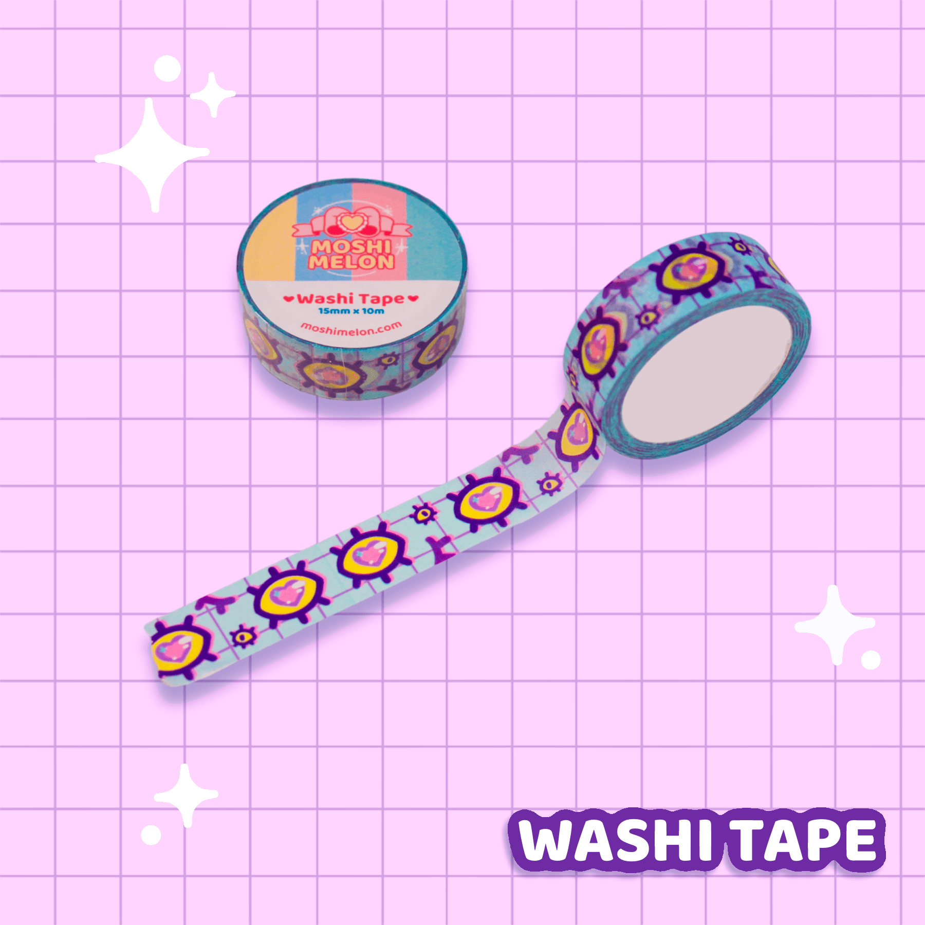 Eye See You Washi Tape - Moshi Melon