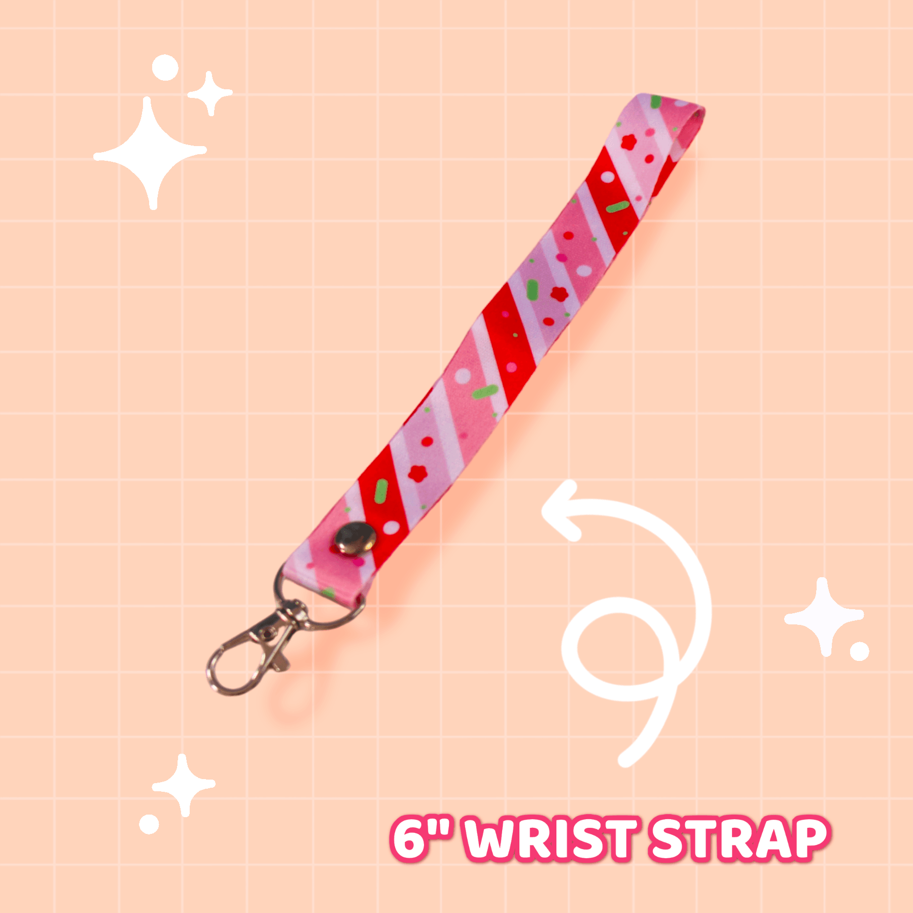Strawberry Shortcake Wrist Strap - Moshi Melon