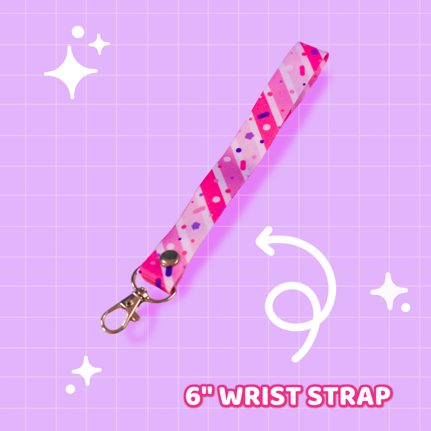 Berryfunfetti Wrist Strap